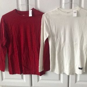 Boys long sleeve shirts (2)